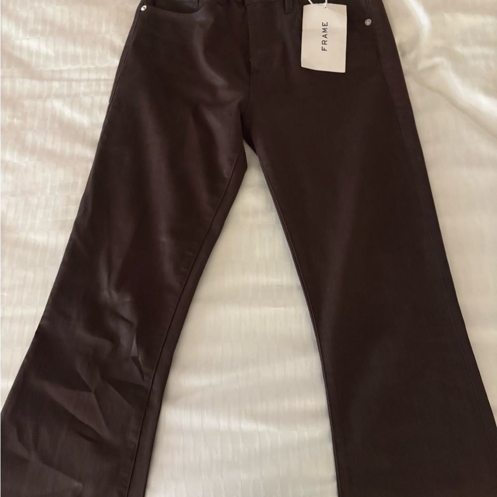Frame Denim Brown Flare Jeans